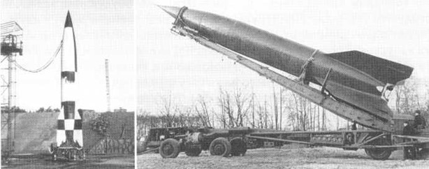 Missile balistico tedesco V-2 e il sovietico R-1 Image