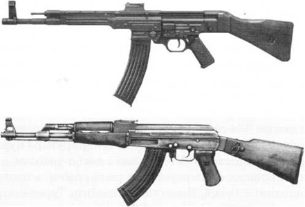 Il fucile d’assalto StG-44 di H. Schmeisser è molto simile all’AK-47 di M. Kalashnikov Image