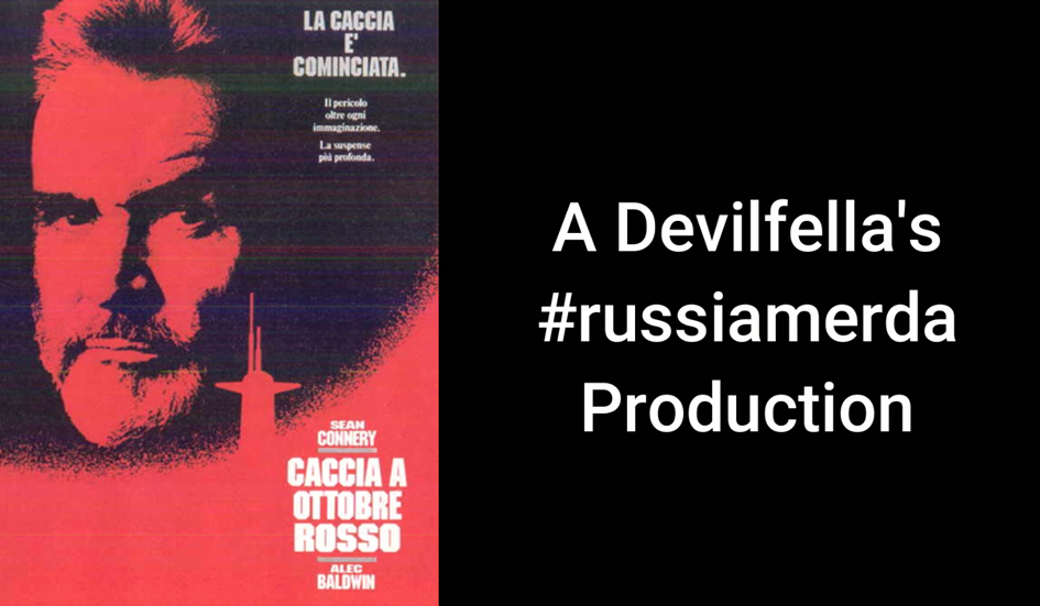 Locandina Caccia a Ottobre Rosso